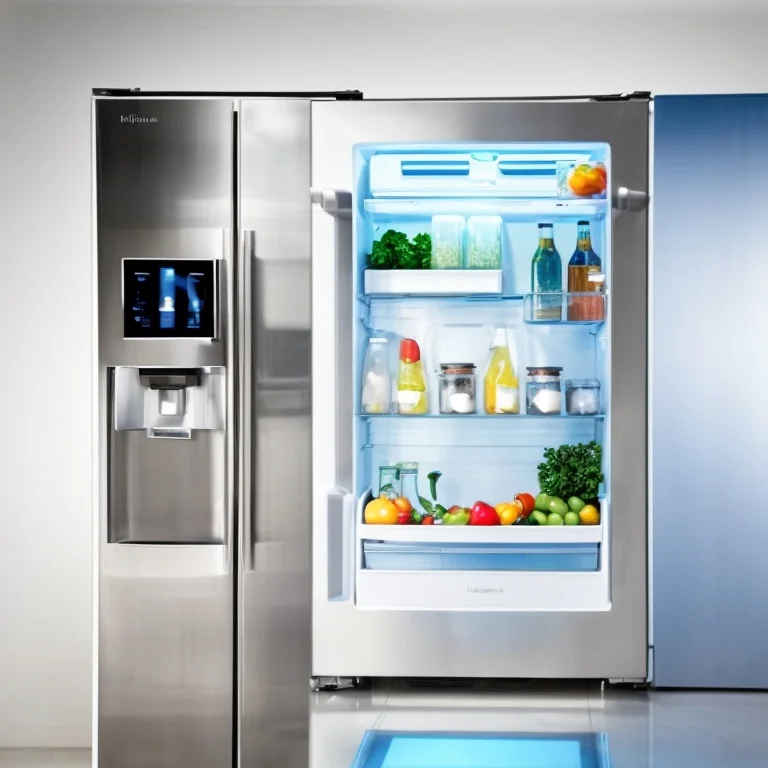 Kühlschrank mit AI-Oberfläche